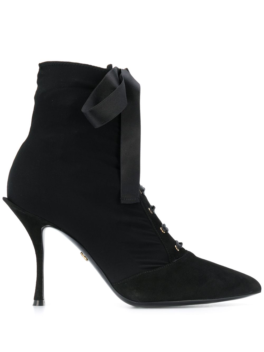 dolce and gabbana lace up boots