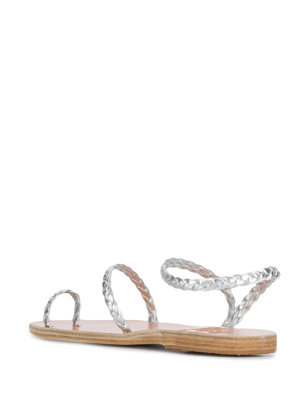 Ancient Greek Sandals Eleftheria sandalen Zilver