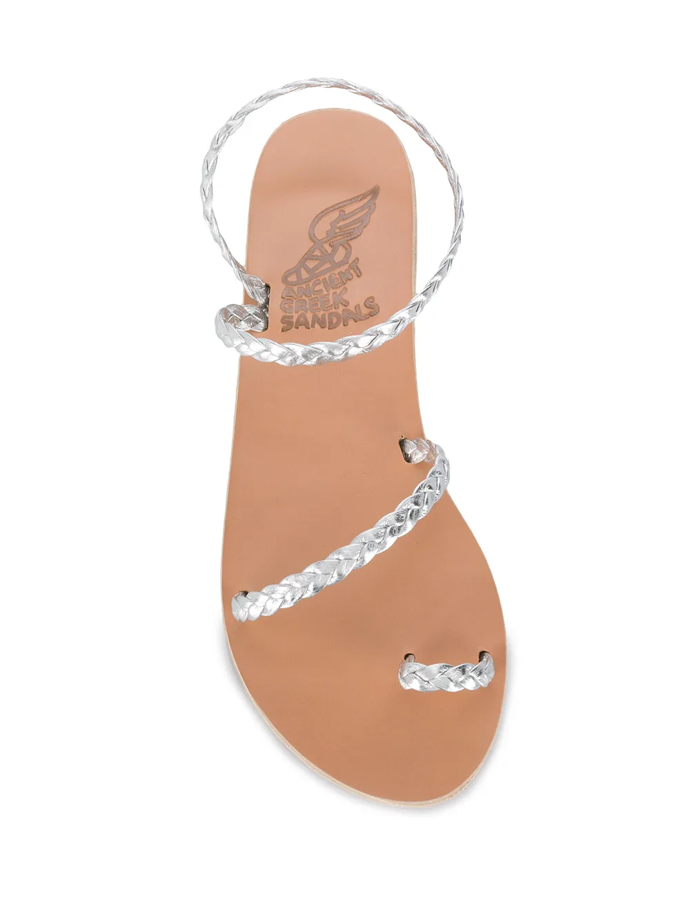 Ancient Greek Sandals Eleftheria sandalen Zilver