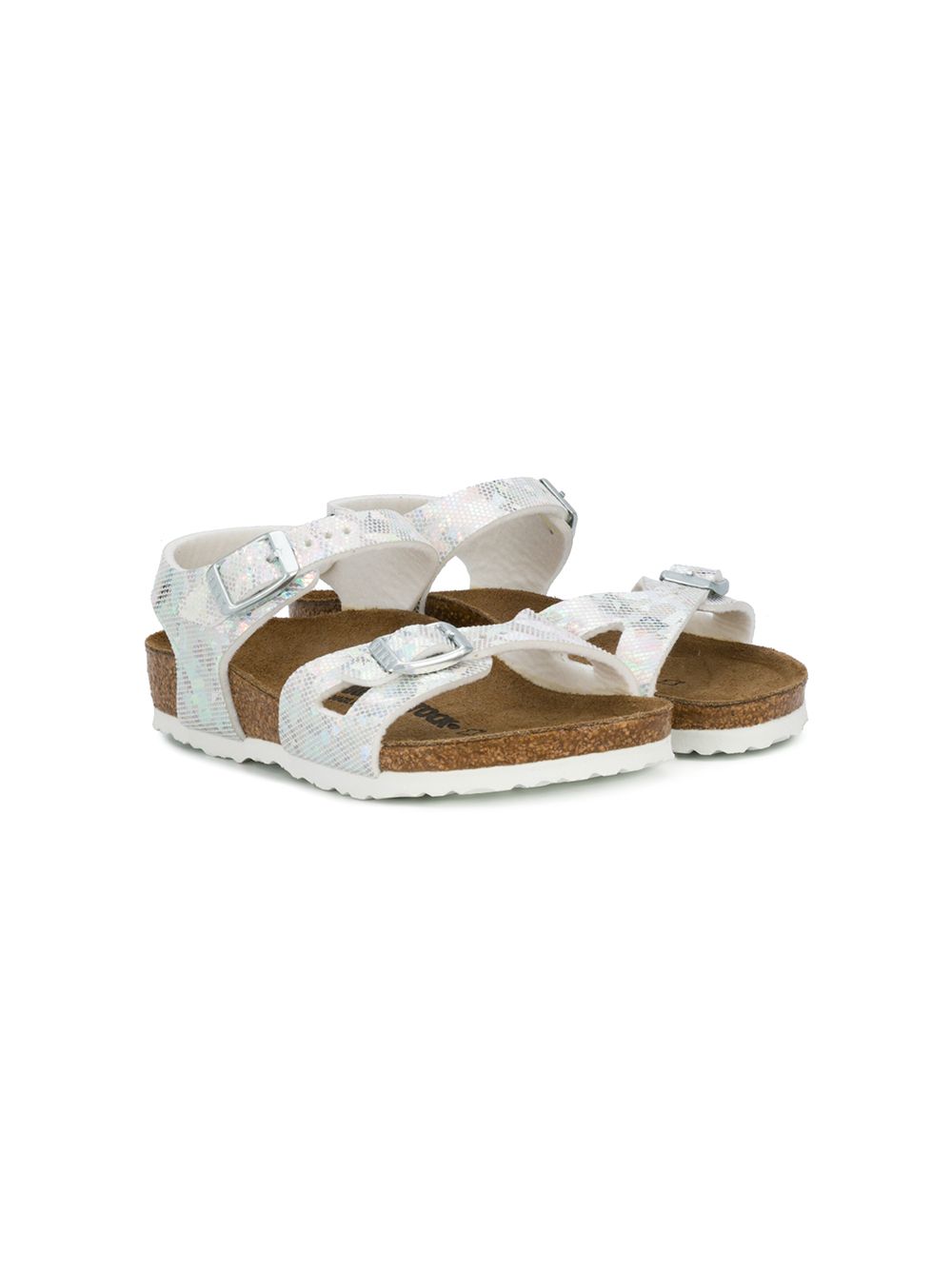 фото Birkenstock kids сандалии с пайетками