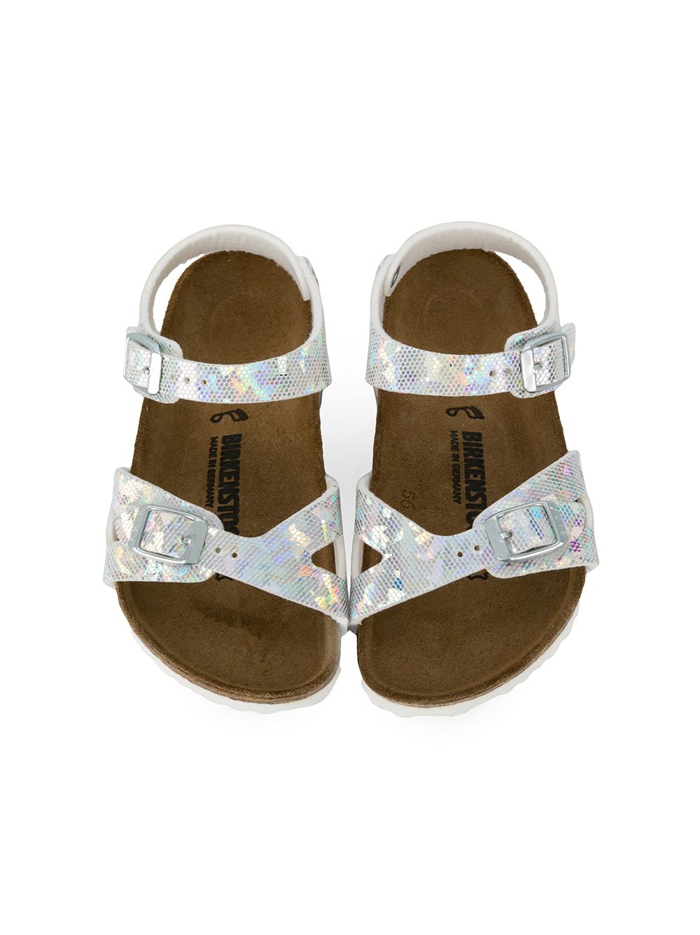 фото Birkenstock kids сандалии с пайетками