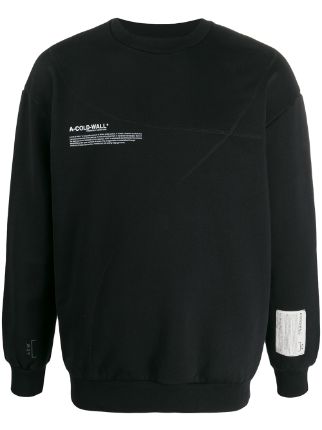 A-COLD-WALL* Logo Print Sweatshirt - Farfetch