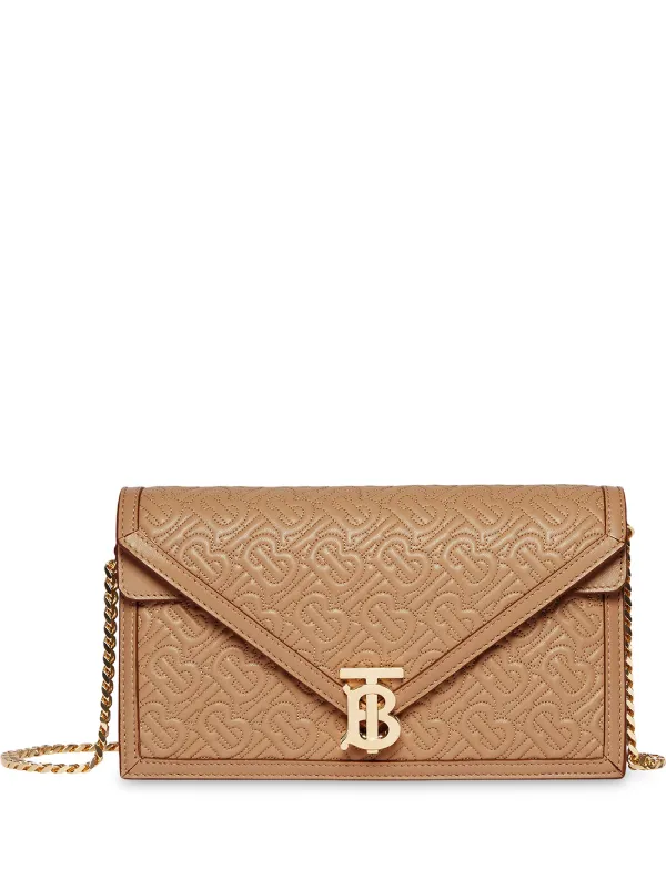 Burberry monogram clutch clearance