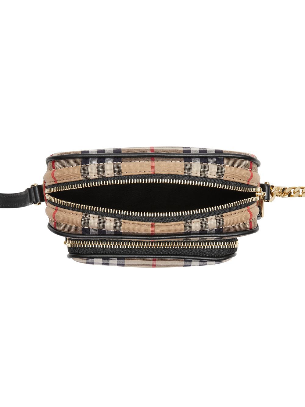 фото Burberry каркасная сумка в клетку vintage check