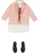 الصورة 2 من Burberry Kids سترة مبطنة بتصميم المعين