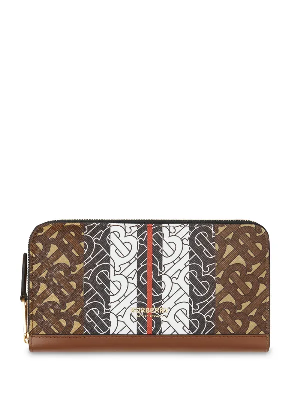 burberry print wallet