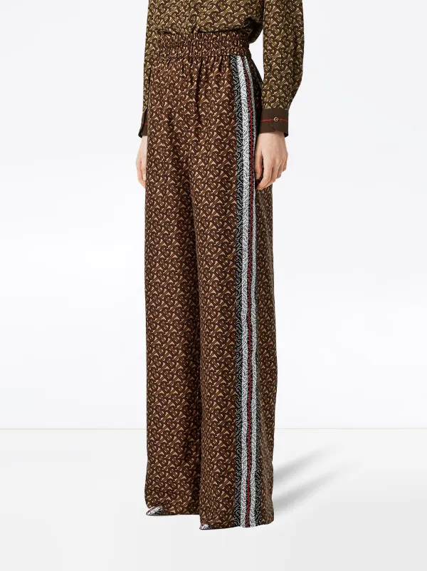 burberry monogram pants