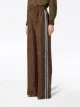 Burberry monogram print trousers