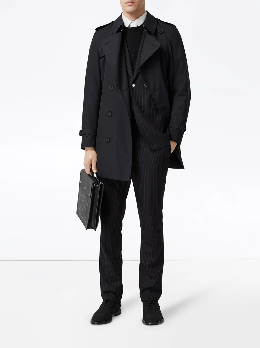 Image 2 of Burberry Trenchcoat aus Gabardine