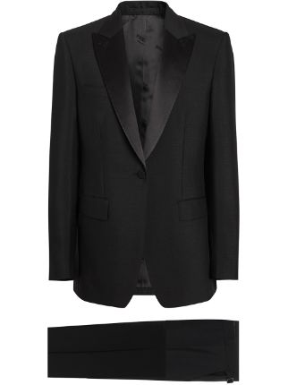 Burberry English Fit Mohair Wool Tuxedo - Farfetch