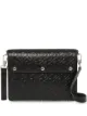 Image 1 of Burberry Triple Stud Monogram Leather Crossbody Bag