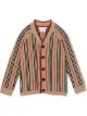 الصورة 1 من Burberry Kids كارديغان مخطط