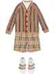 الصورة 2 من Burberry Kids كارديغان مخطط