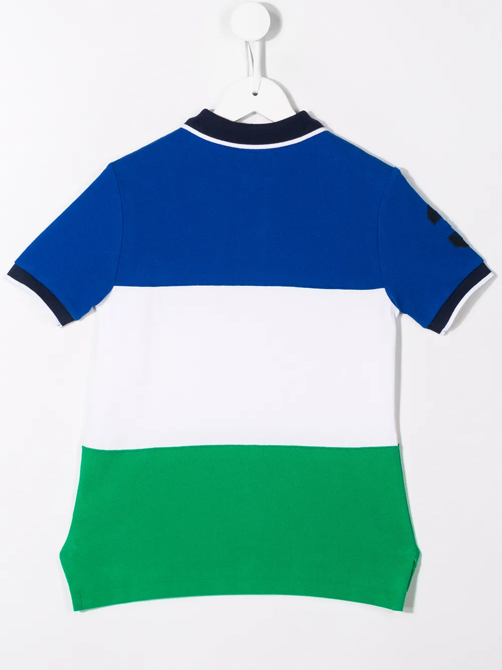 фото Ralph lauren kids рубашка-поло в стиле колор-блок