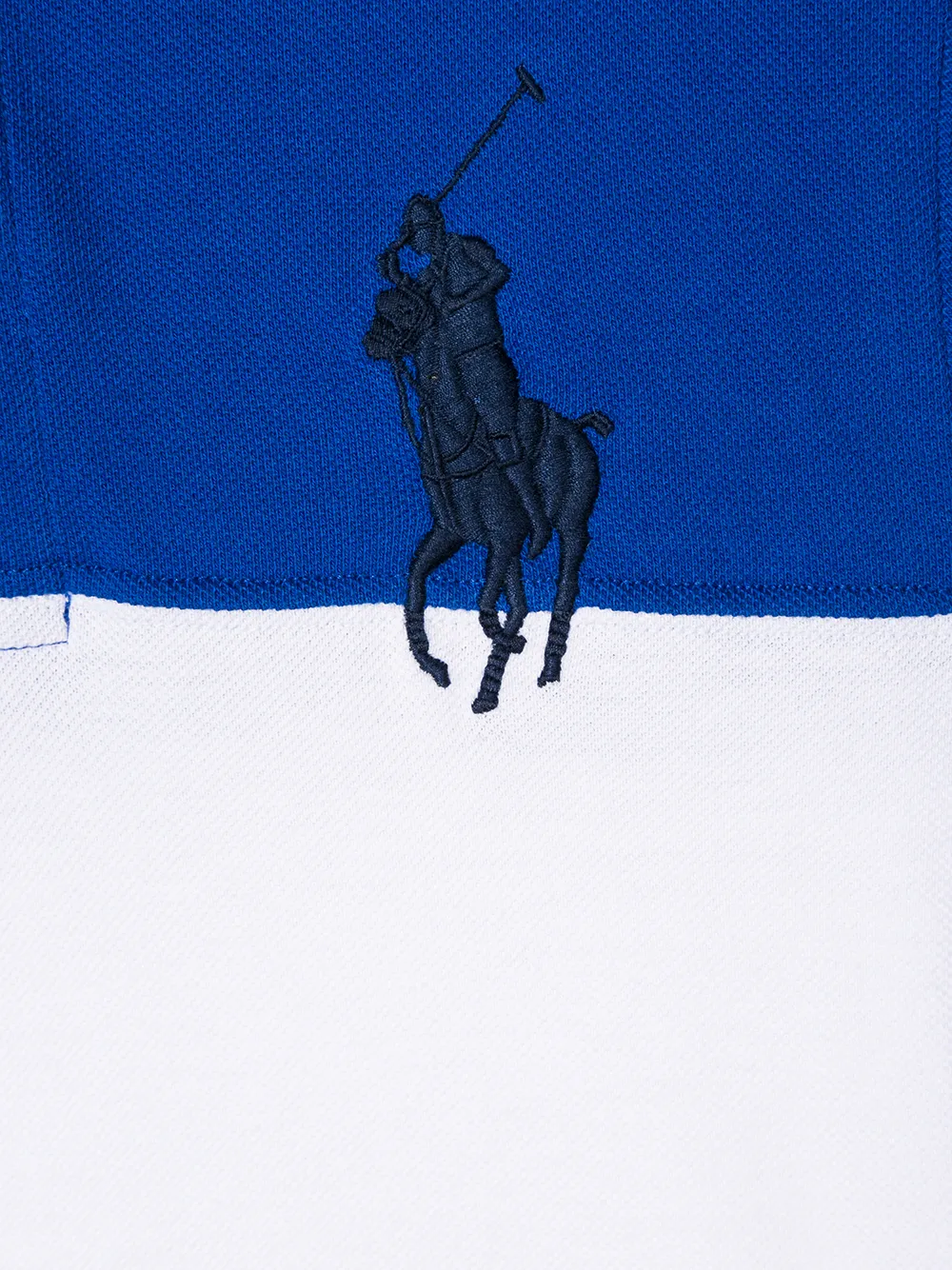 фото Ralph lauren kids рубашка-поло в стиле колор-блок