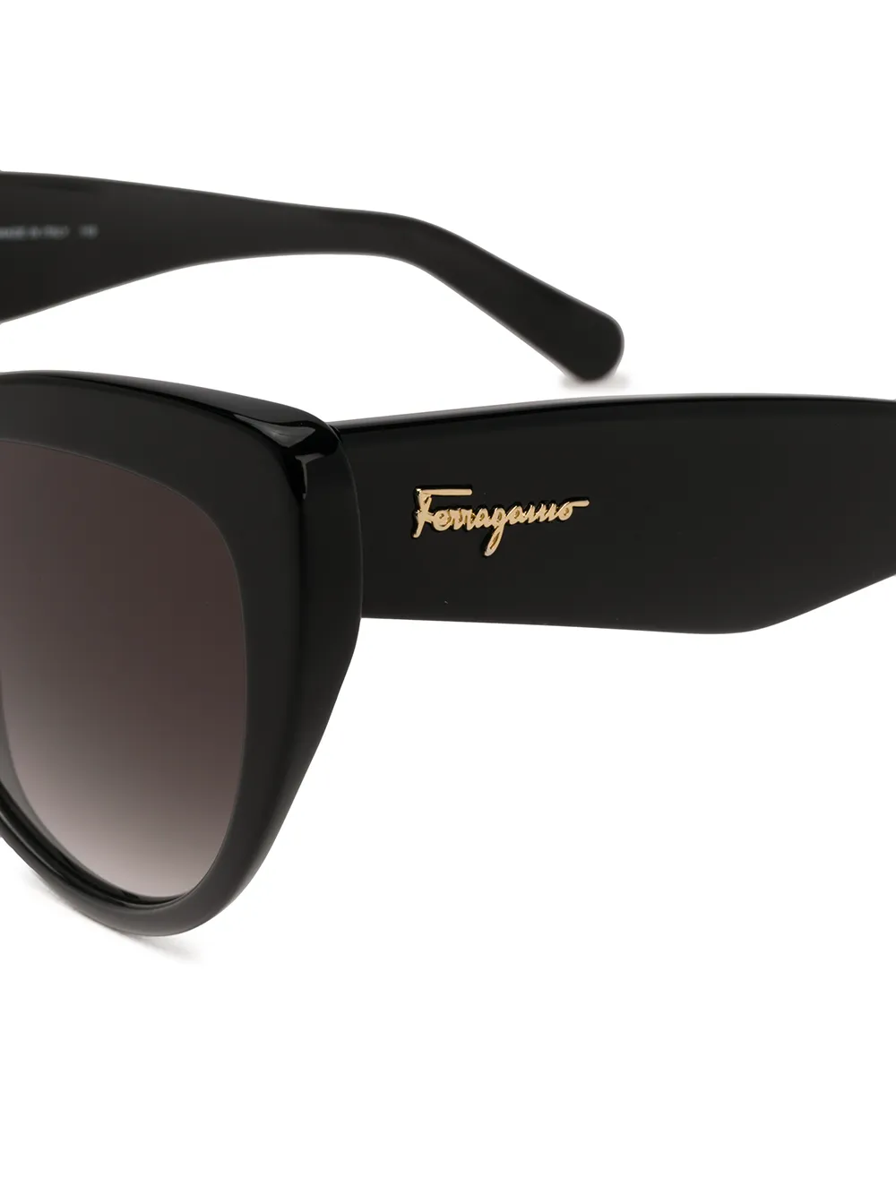  Ferragamo Eyewear Cat Eye Sonnenbrille   Schwarz 