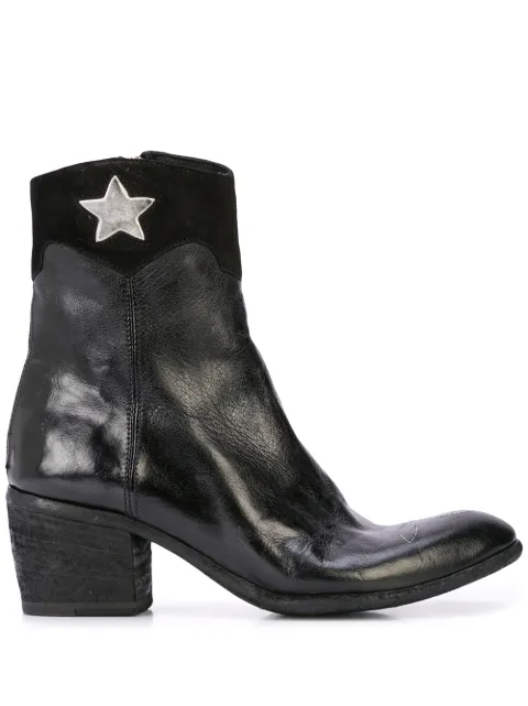 Madison.Maison star detail ankle boots