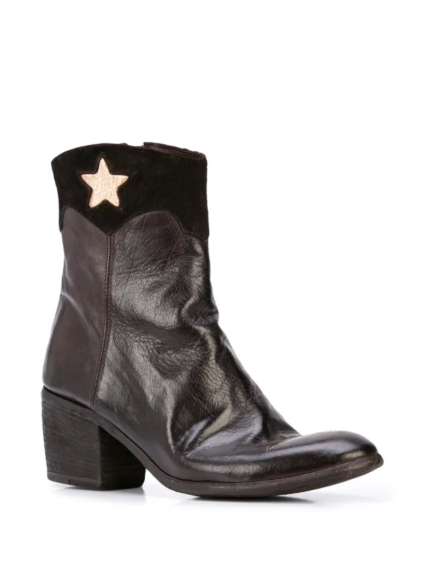 star ankle boots