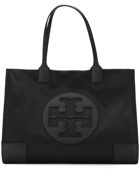 Click to view more detailed imagery on our partner's website Tory Burch Elle Mini Tote Tote In Black Nylon