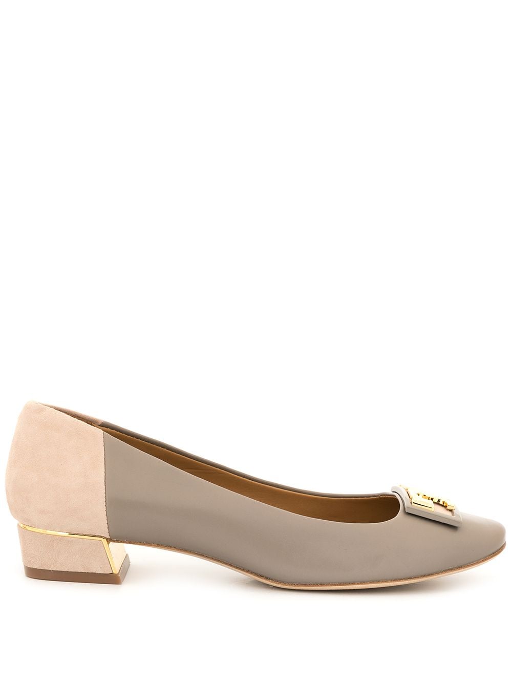 Tory Burch Gigi Ballerina Shoes In Grey