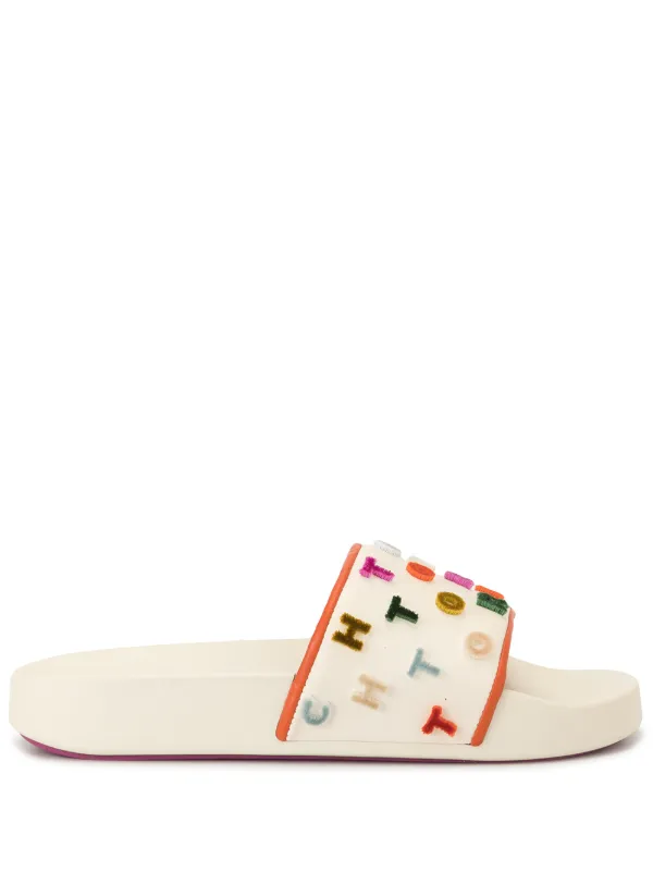tory burch logo slides