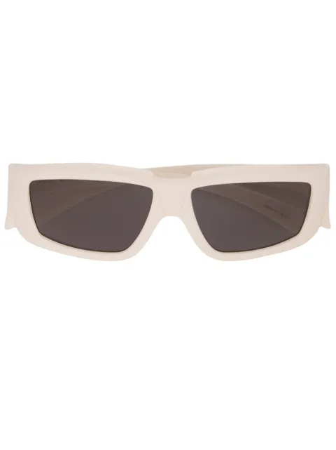 Rick Owens rectangular frame sunglasses