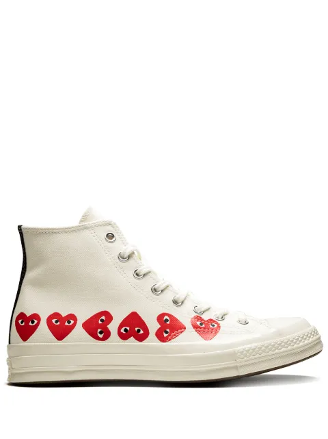 Comme Des Garçons Play x Converse кеды Chuck 70 CDG из коллаборации с Comme des Garçons PLAY