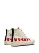 comme des garcons play x converse chuck taylor multi heart 197s hi