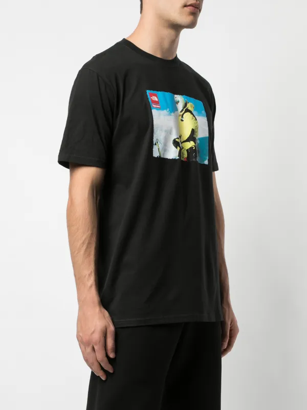 supreme x north face tee