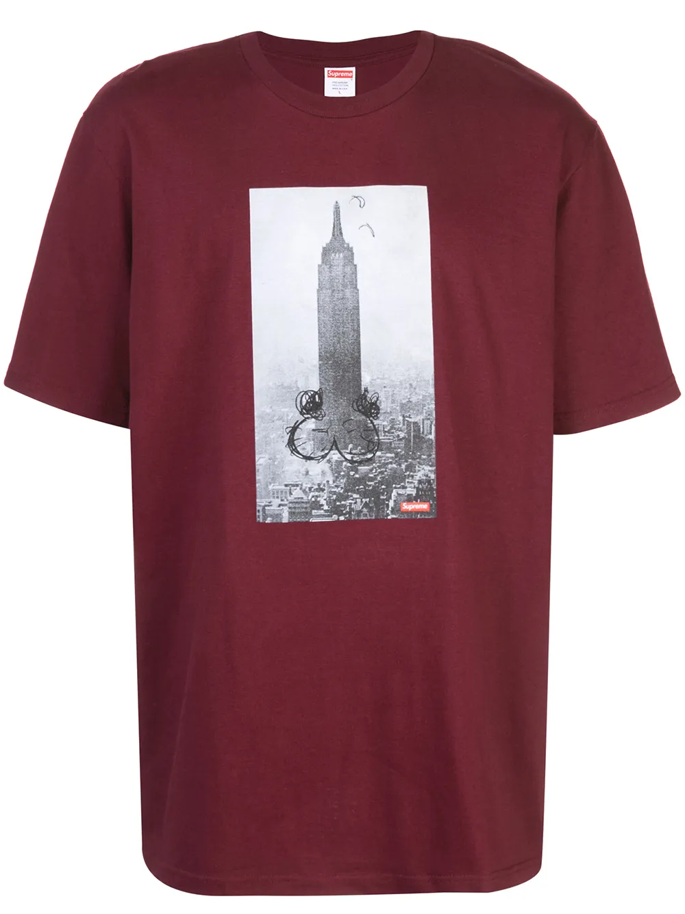 фото Supreme футболка mike kelly empire state