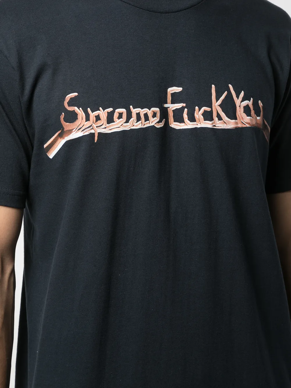 фото Supreme футболка fuck you