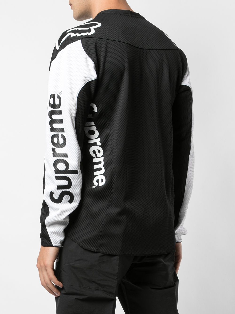 фото Supreme спортивный топ fox из джерси