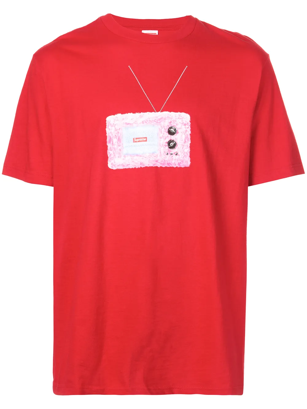 

Supreme playera TV - Rojo