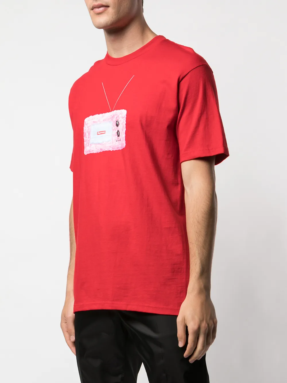 Supreme Tv Crew Neck T-shirt - Farfetch