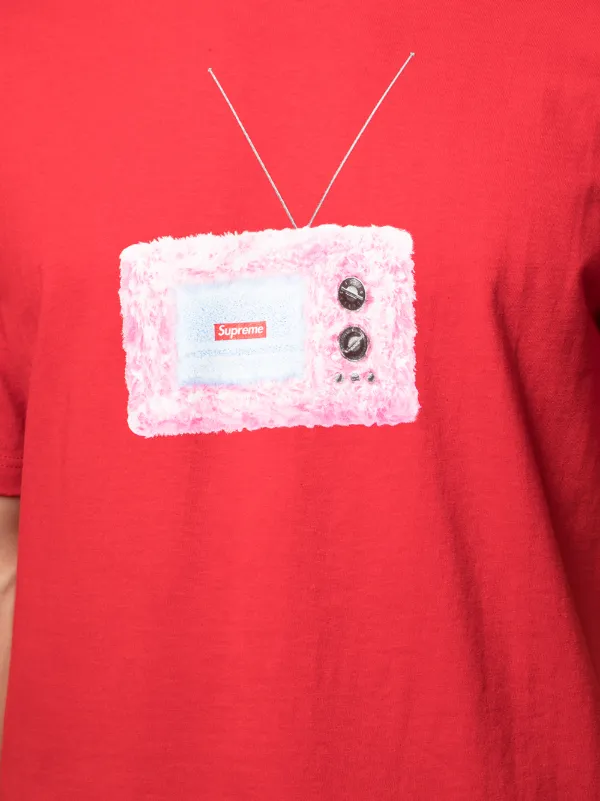 Supreme store tee tv