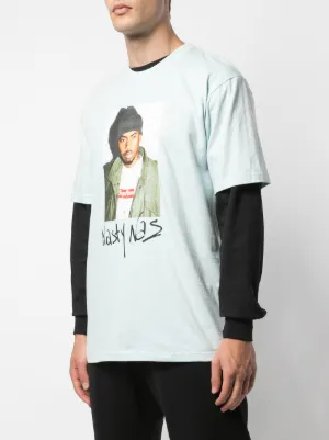 supreme nas tee black