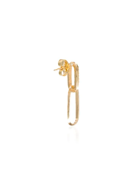 LIZZIE MANDLER FINE JEWELRY 18KT GOLDHÄNGEOHRRINGE MIT DIAMANTEN