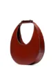STAUD Red Moon leather shoulder bag