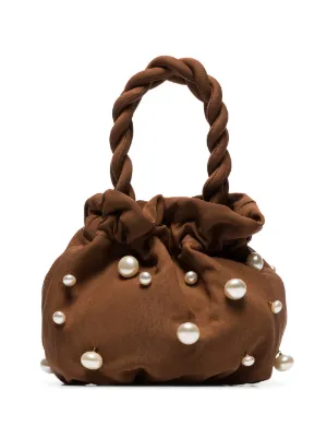 Grace Pearl Embellished Bag