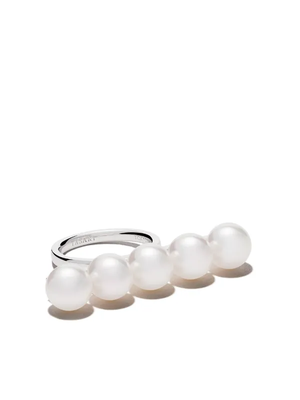 Collana in oro bianco 18kt Collection Line Balance Signature Farfetch Donna Accessori Gioielli Collane WHITE GOLD 