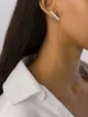 Image 2 of TASAKI 18kt yellow gold Balance Plus earrings