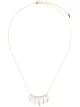 Image 1 of TASAKI 18kt yellow gold Danger Fang Akoya pearl and diamond necklace
