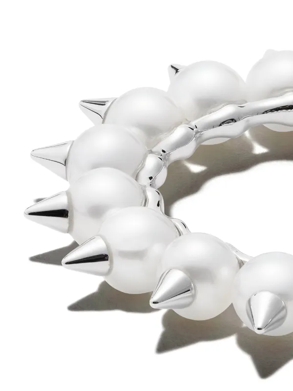 TASAKI Collection Line デインジャー トライブ ピアス 18Kホワイト