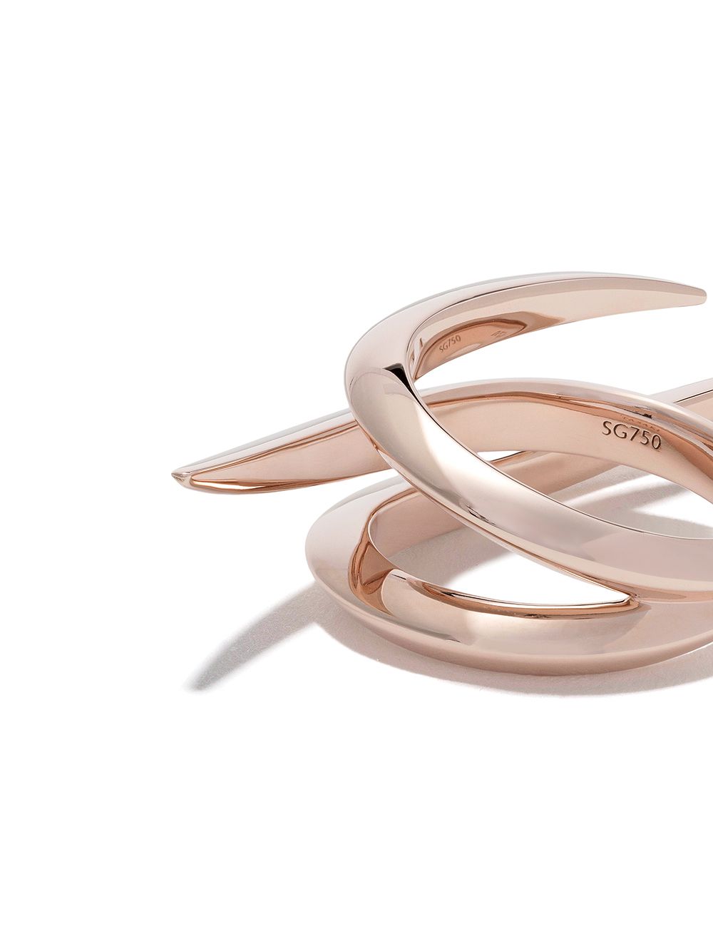 Shop Tasaki 18kt Rose Gold  Atelier Surge Ring In Sakura Gold