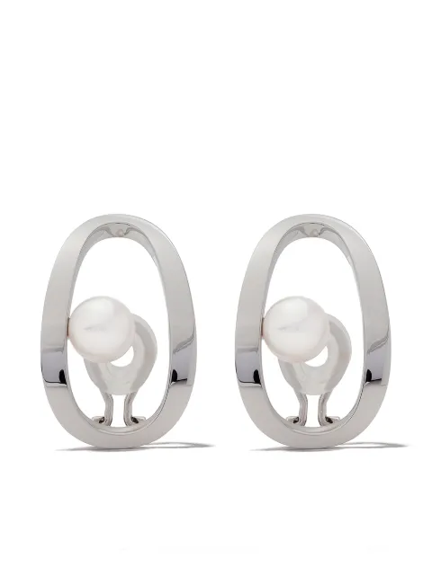 TASAKI 18kt white gold TASAKI Atelier Aurora Akoya pearl earrings