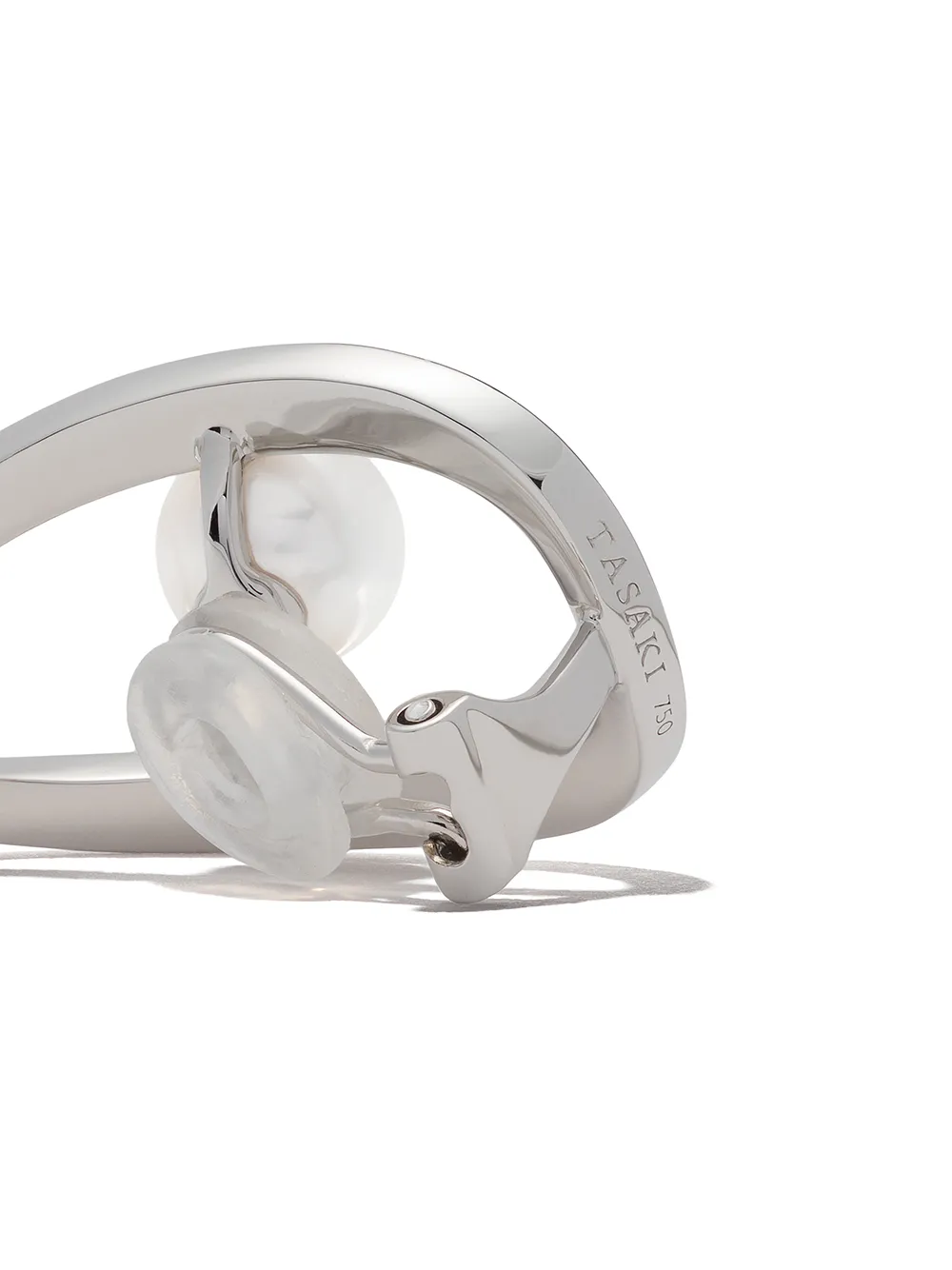 Tasaki 18kt White Gold Atelier Aurora Akoya Pearl Earrings In White Gold