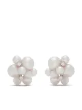 TASAKI 18kt white gold Akoya pearl earrings - Silver