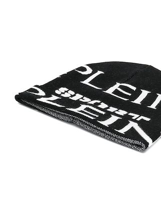 logo embroidered beanie hat展示图