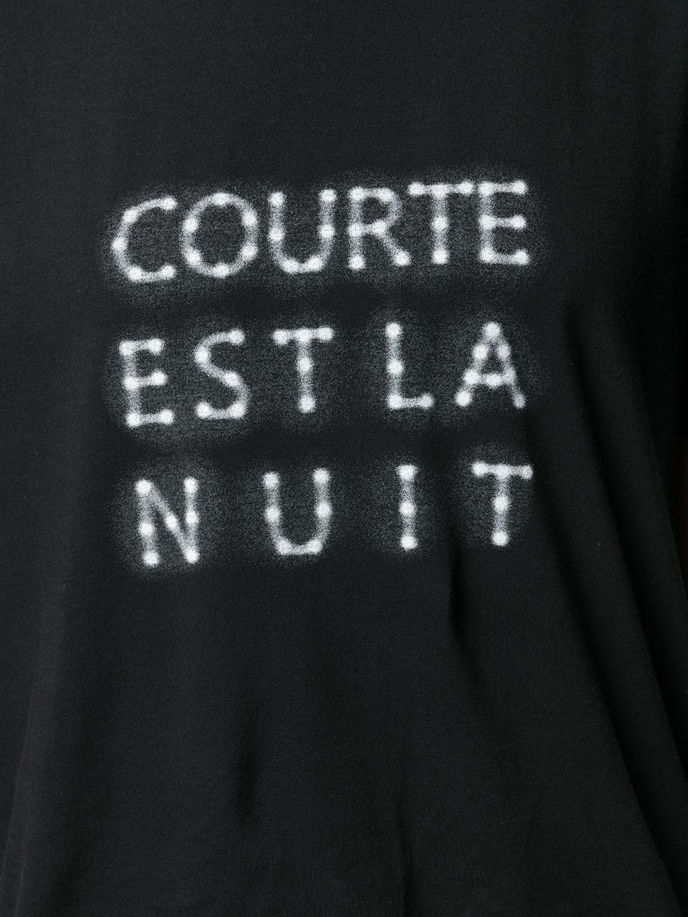 фото Saint laurent футболка courte est la nuit