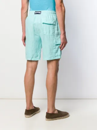 drawstring cargo shorts展示图